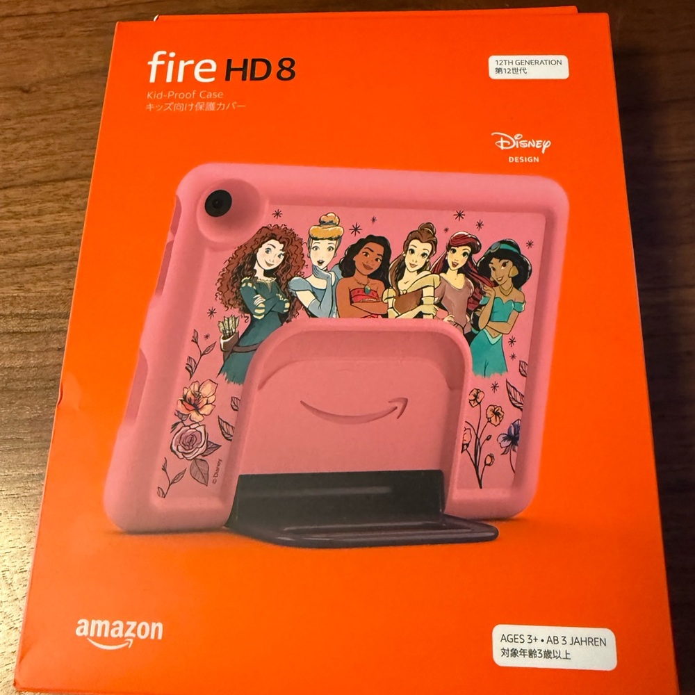 Amazon Fire HD 8 Kids Tablet Case - Pink Disney Design